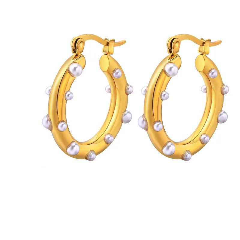 Celeste Orb Hoops || DV85
