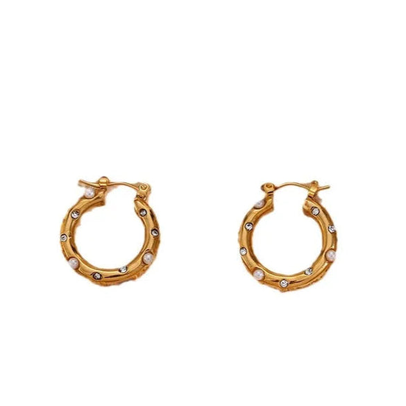 Celeste Orb Hoops || DV85