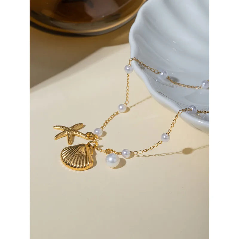 Isla Pearl Anklet || DV77
