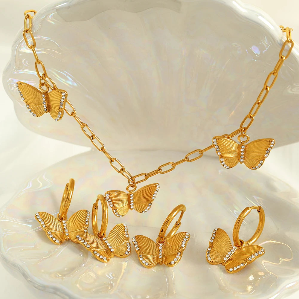 Butterfly Charm Set || DV10