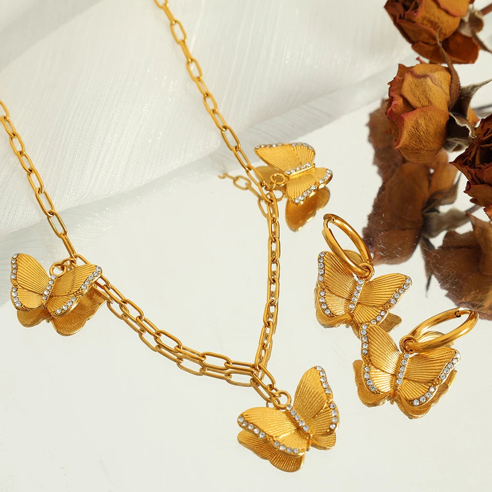 Butterfly Charm Set || DV10