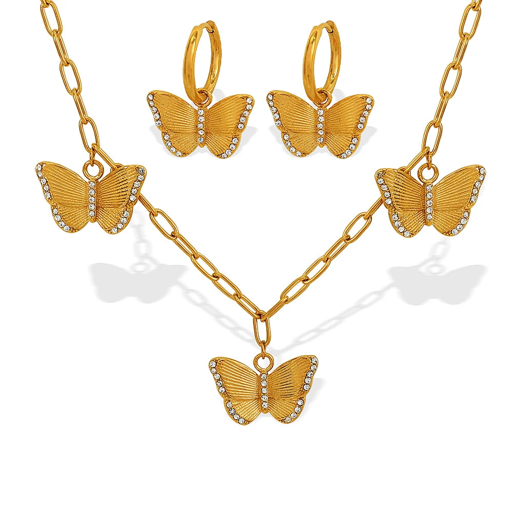 Butterfly Charm Set || DV10