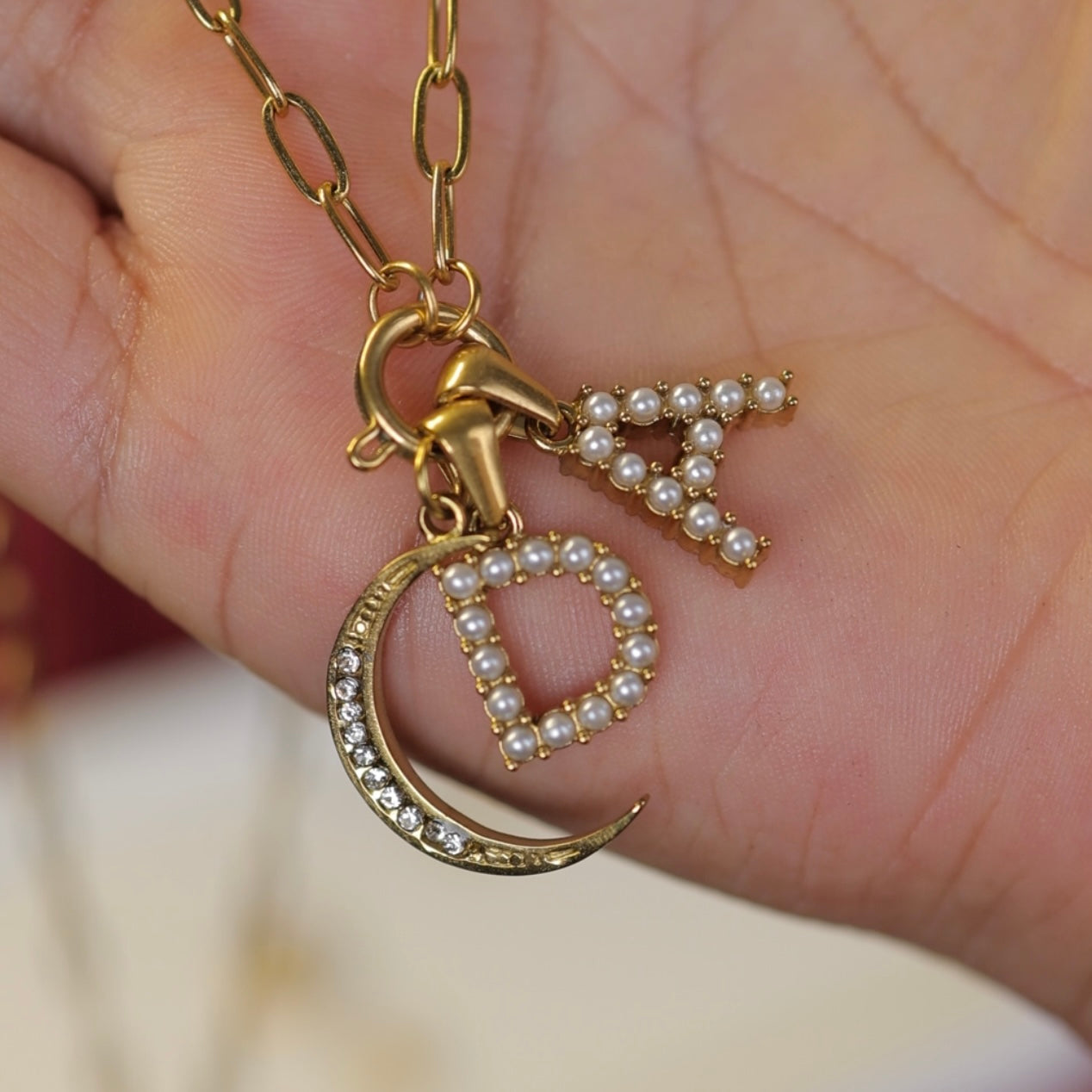 Pearl-Studded Alphabet || DV20