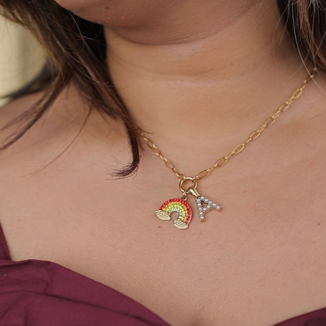Pearl-Studded Alphabet || DV20
