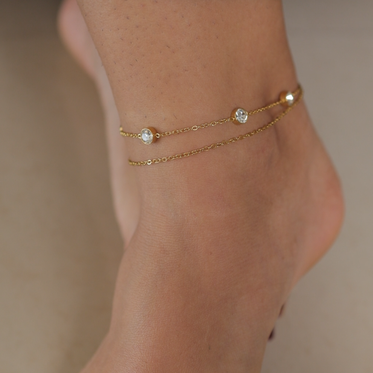 Twinkle Trails Anklet || DV63