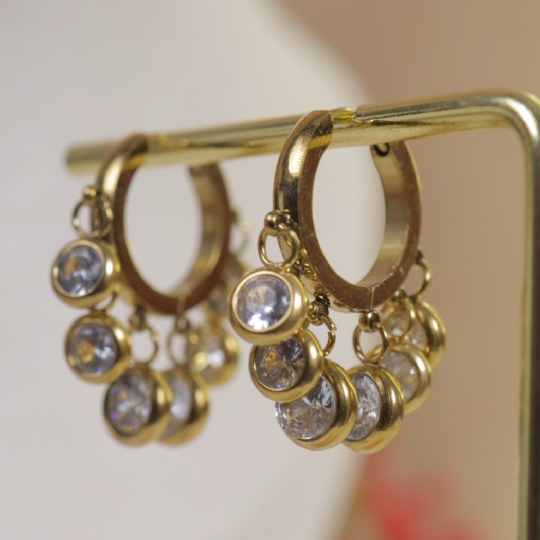 Luna Drop Earrings || DV69