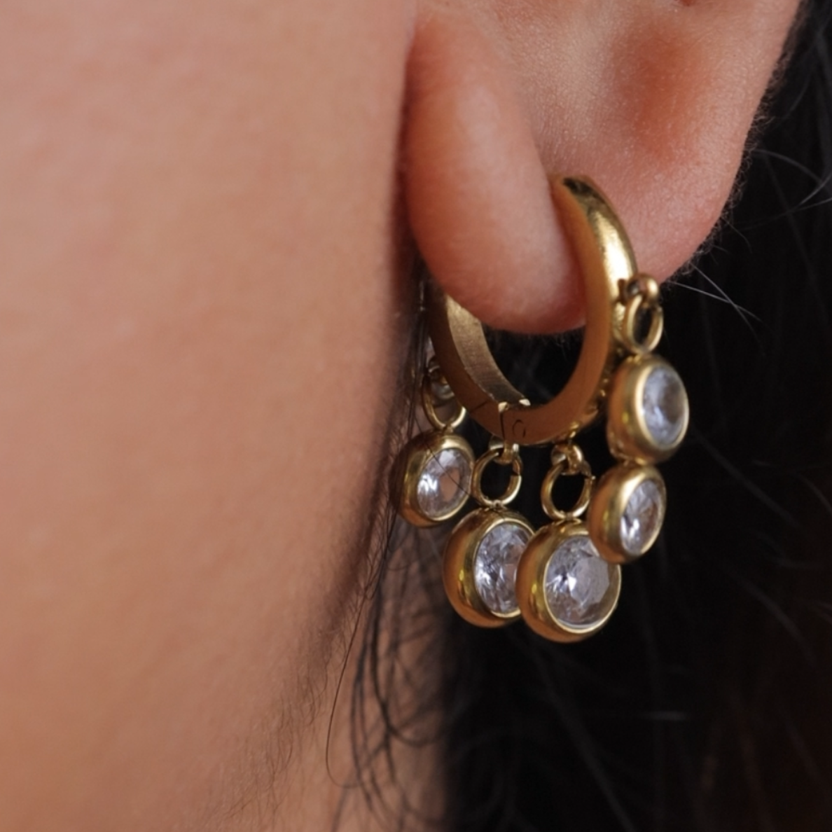 Luna Drop Earrings || DV69