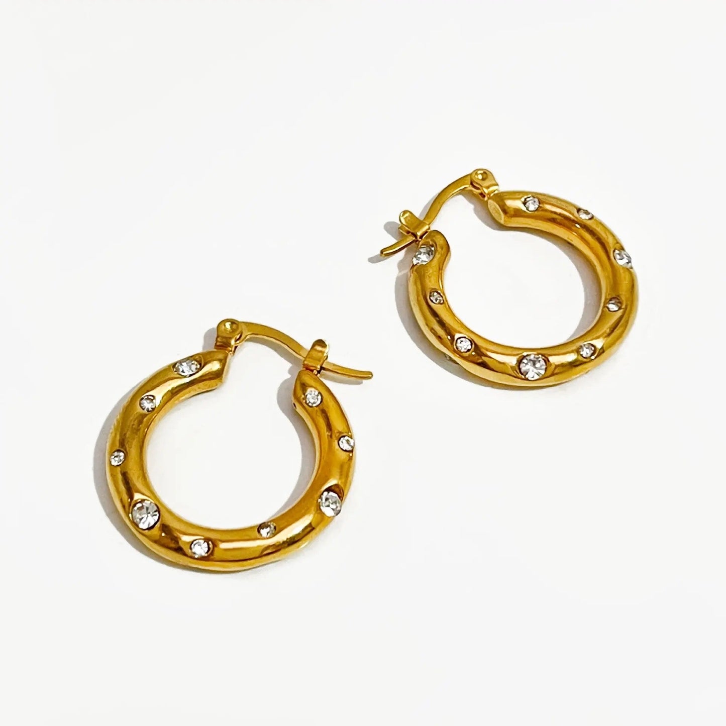 Celeste Orb Hoops || DV85