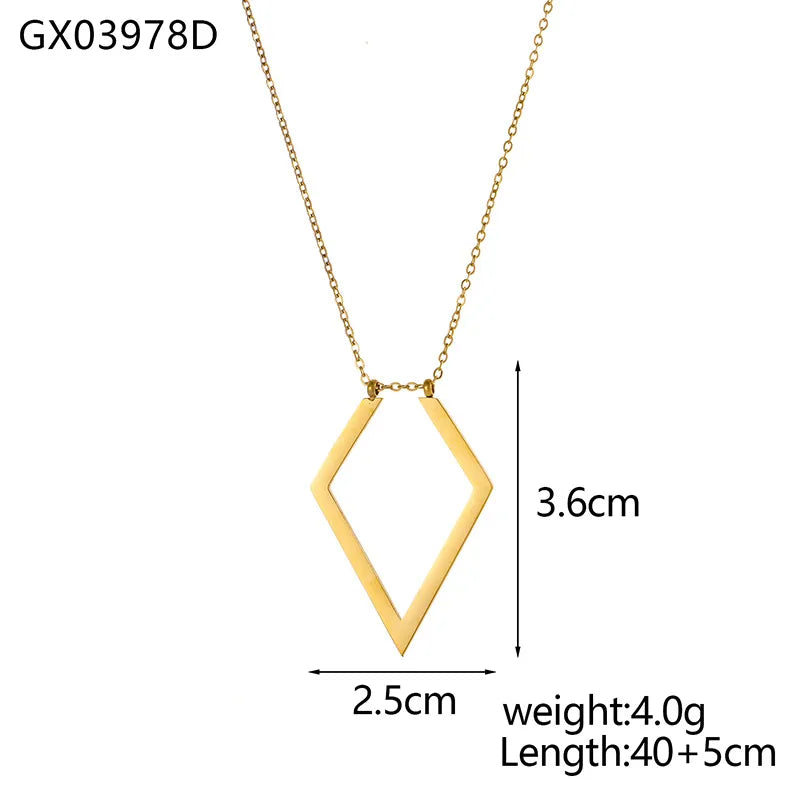 Halo Ring Holder Necklace || DV355