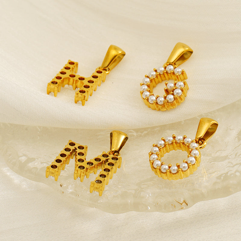 Pearl-Studded Alphabet || DV20