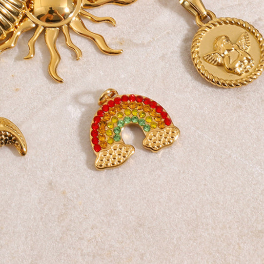 Sparkling Rainbow Charm || DV36