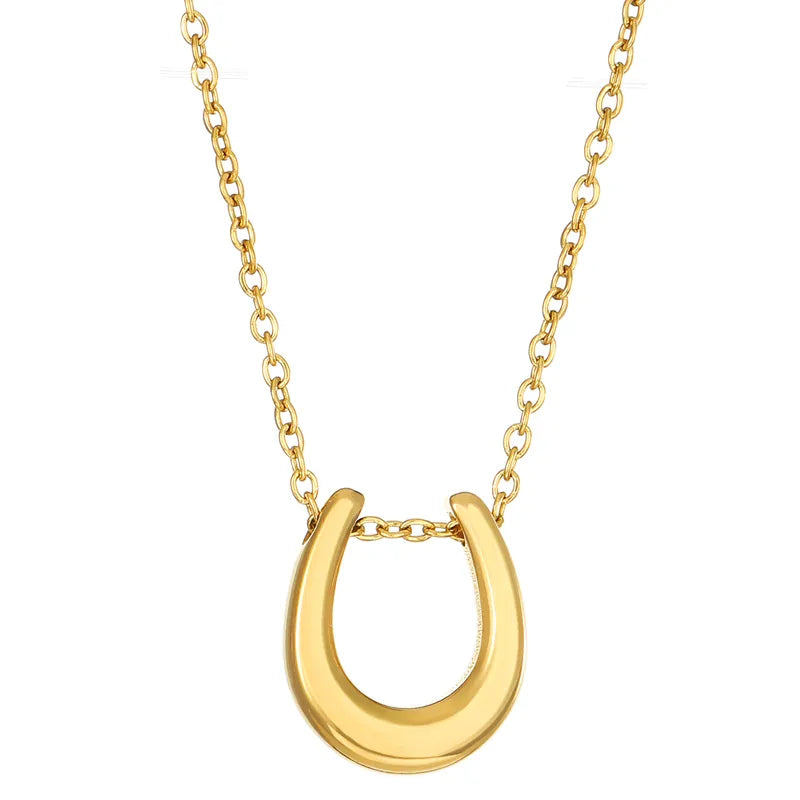 Solara Crescent Necklace || DV142