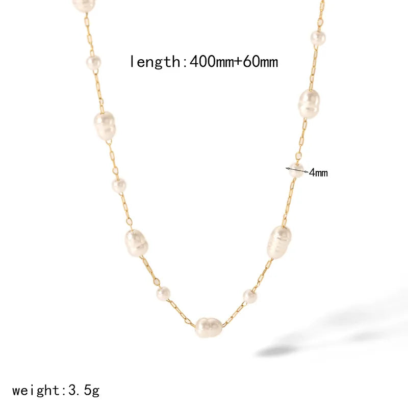 Glass Glow Bead Necklace || DV93