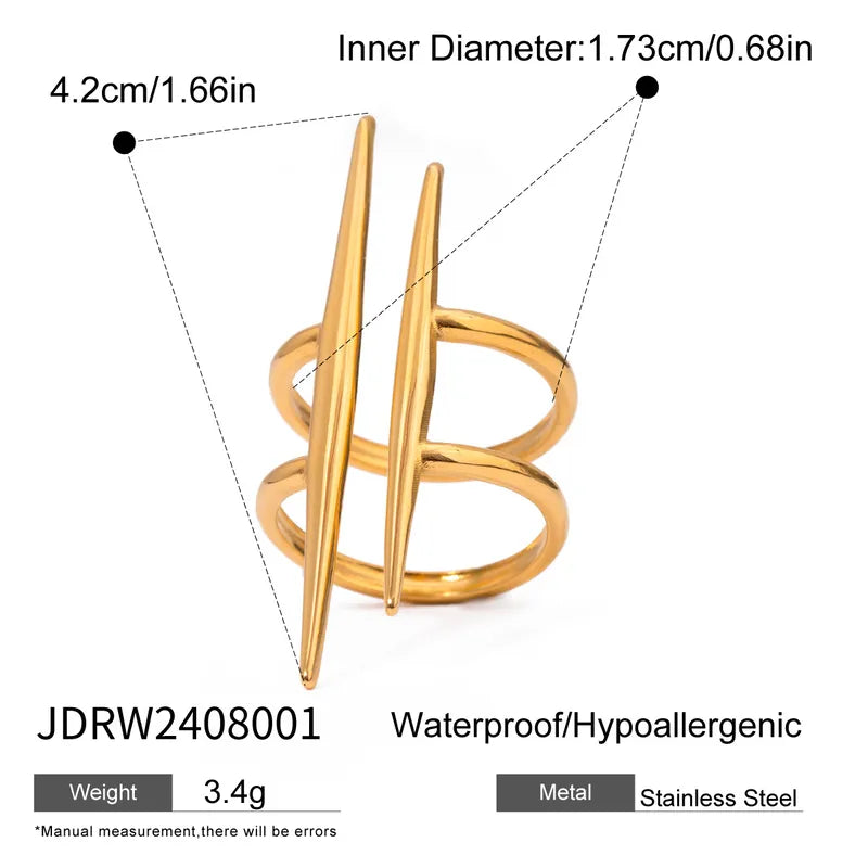 Vanta Bar Statement Ring || DV75