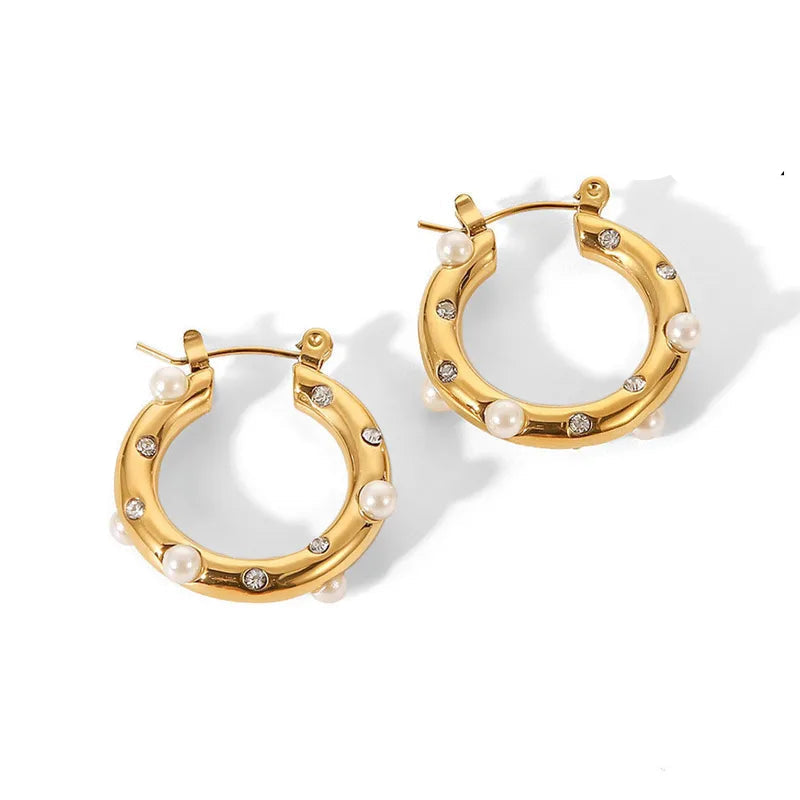 Celeste Orb Hoops || DV85