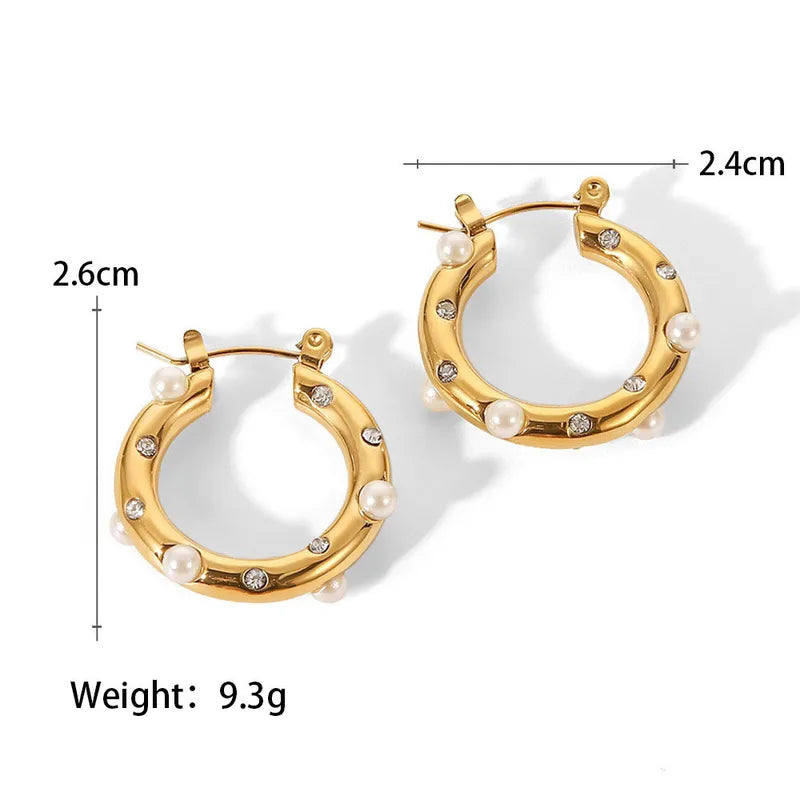 Celeste Orb Hoops || DV85