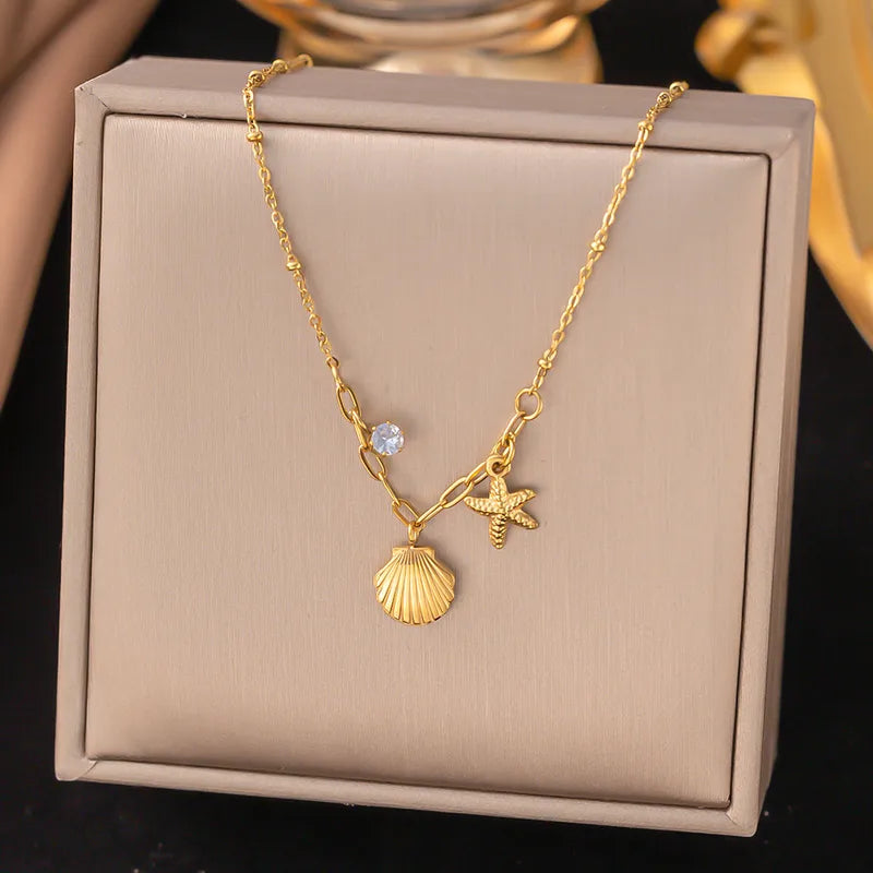 Ocean Charm Anklet || DV115
