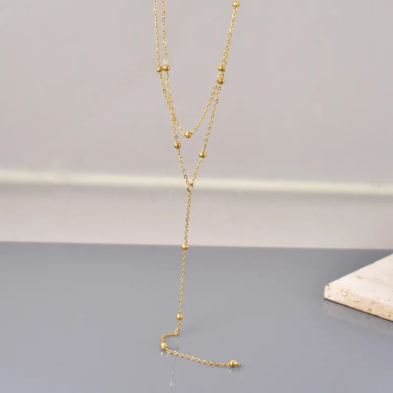 Aurelia Layered Y-Necklace || DV140