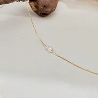 Duo Pearl Necklace || DV95