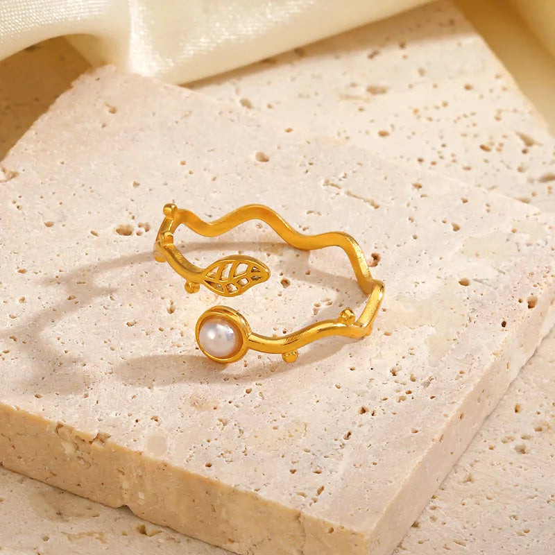 Leaf & Tide Ring || DV104