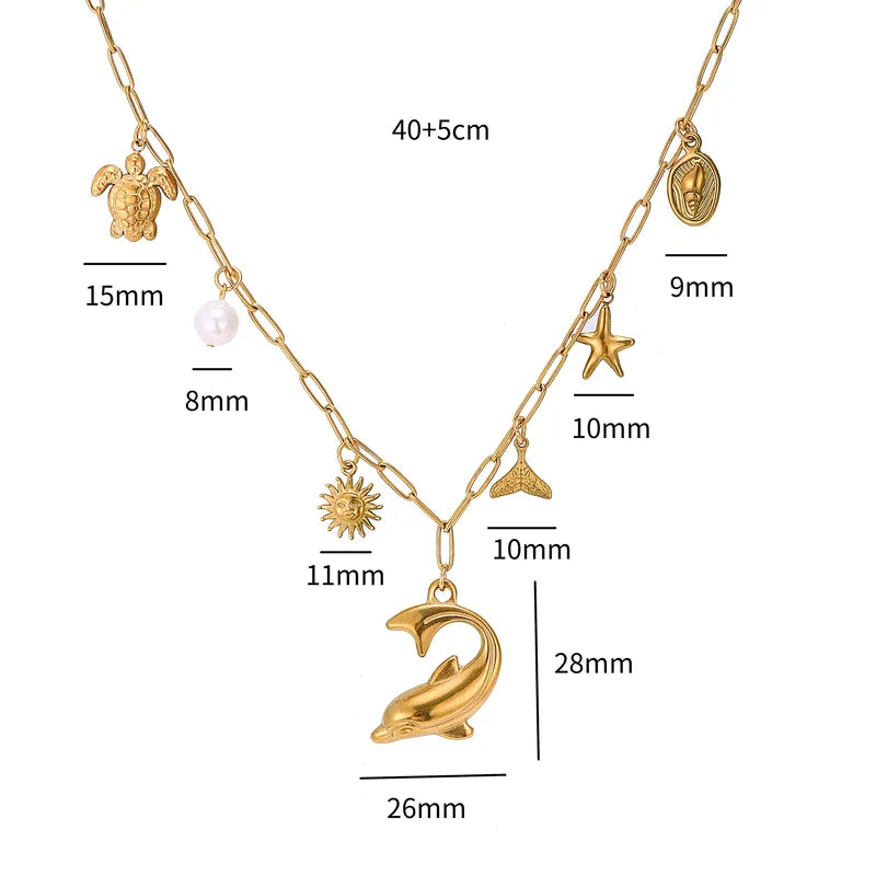 Ocean Whimsy Necklace || DV101