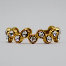 Multi-Stone Stacking Ring || DV48
