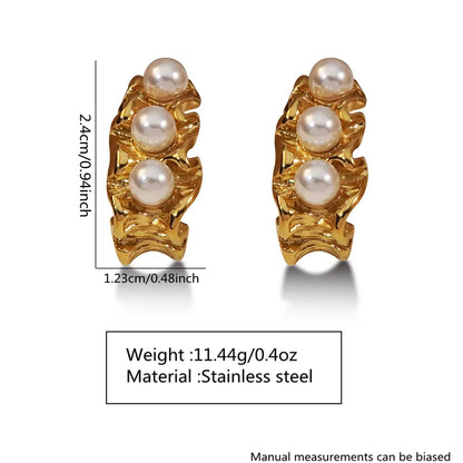 Pearl Cascade Earrings || DV30