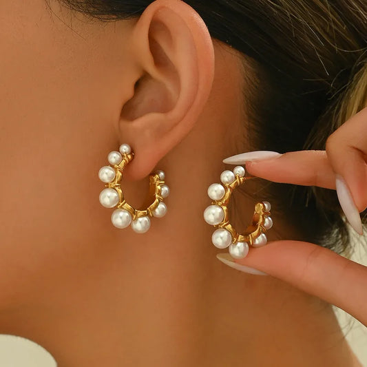 Luna Orbit Hoops || DV86