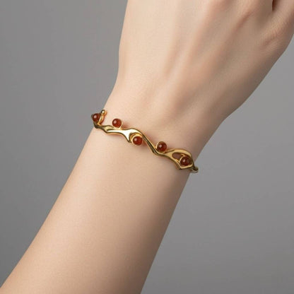 Golden Vine Cuff Bracelet || DV412