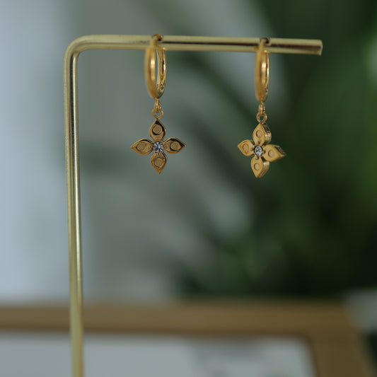 Fleur Charm Earrings || DV153