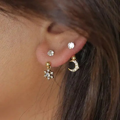 Liora & Faye Earrings Combo (Pair of Each) || DV512