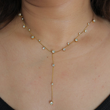 Serena Drop Necklace || DV178