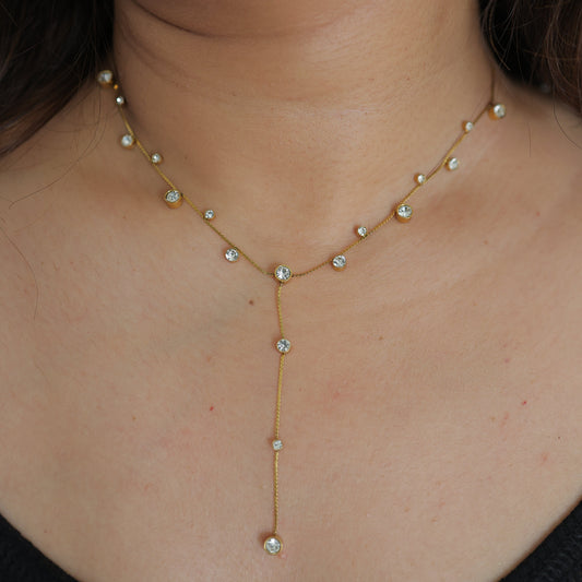 Serena Drop Necklace || DV178