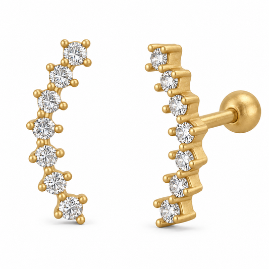 Divine Arc Studs || DV523