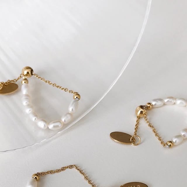 Elira Pearl Ring || DV126