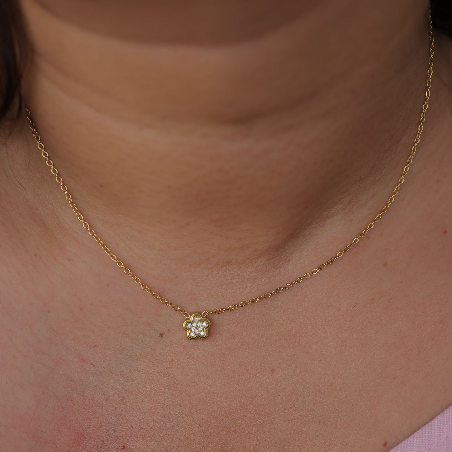 Elowyn Petal Necklace || DV177