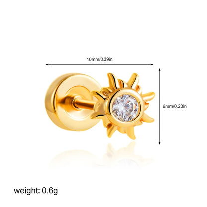 Soleil Stud Earrings || DV179