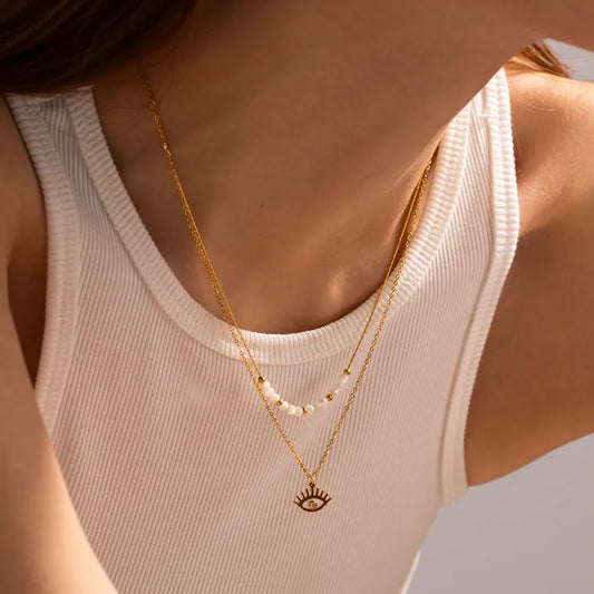 The Evil Eye Layered Luxe Set || DV91