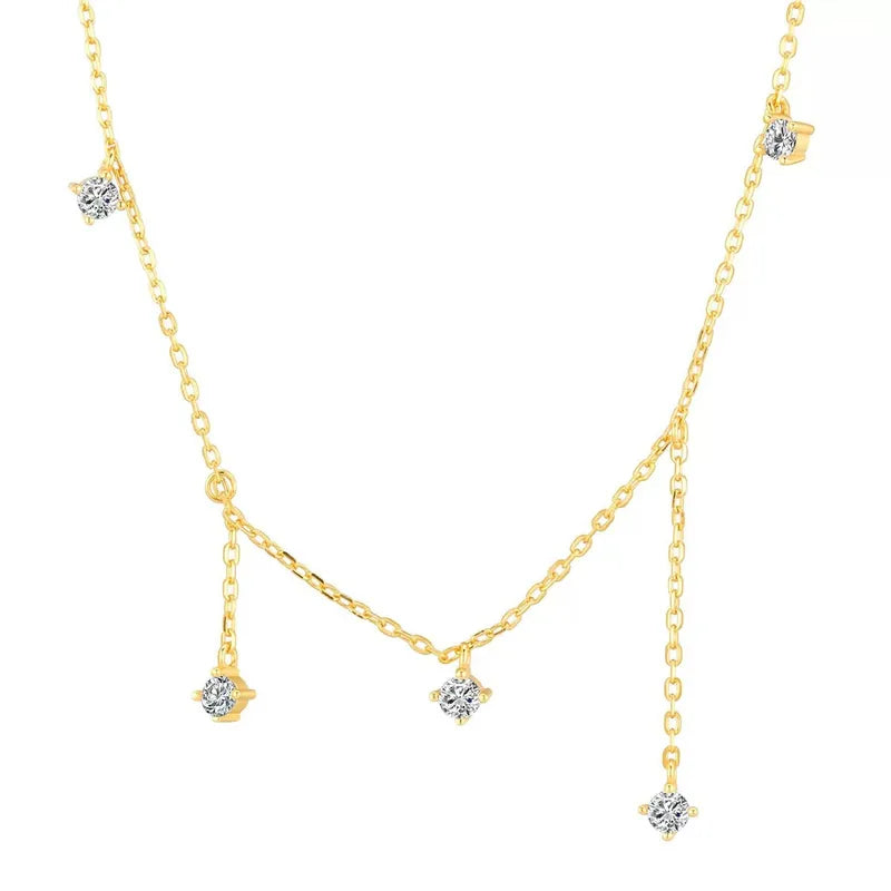 Glimmer Drop Necklace || DV427