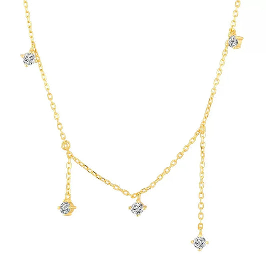 Glimmer Drop Necklace || DV427