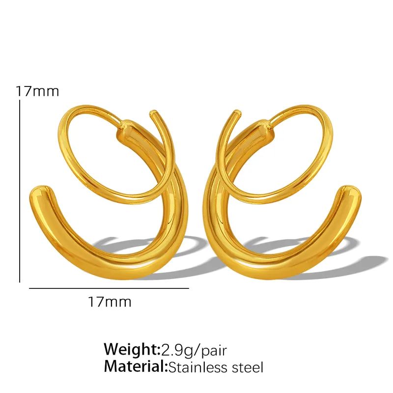 Twist Mini Hoops || DV201