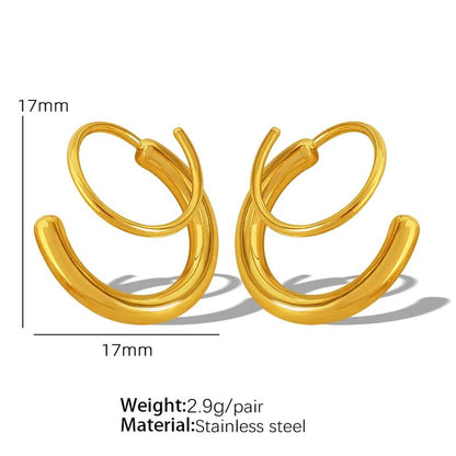 Twist Mini Hoops || DV201
