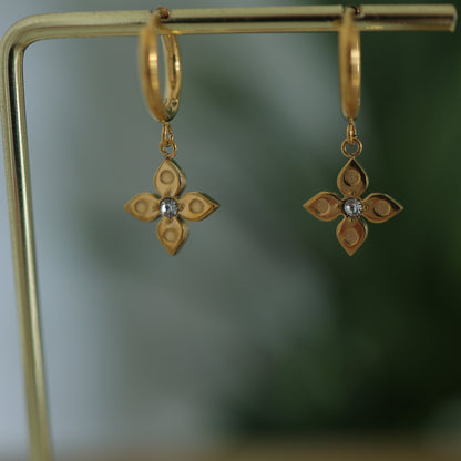 Fleur Charm Earrings || DV153
