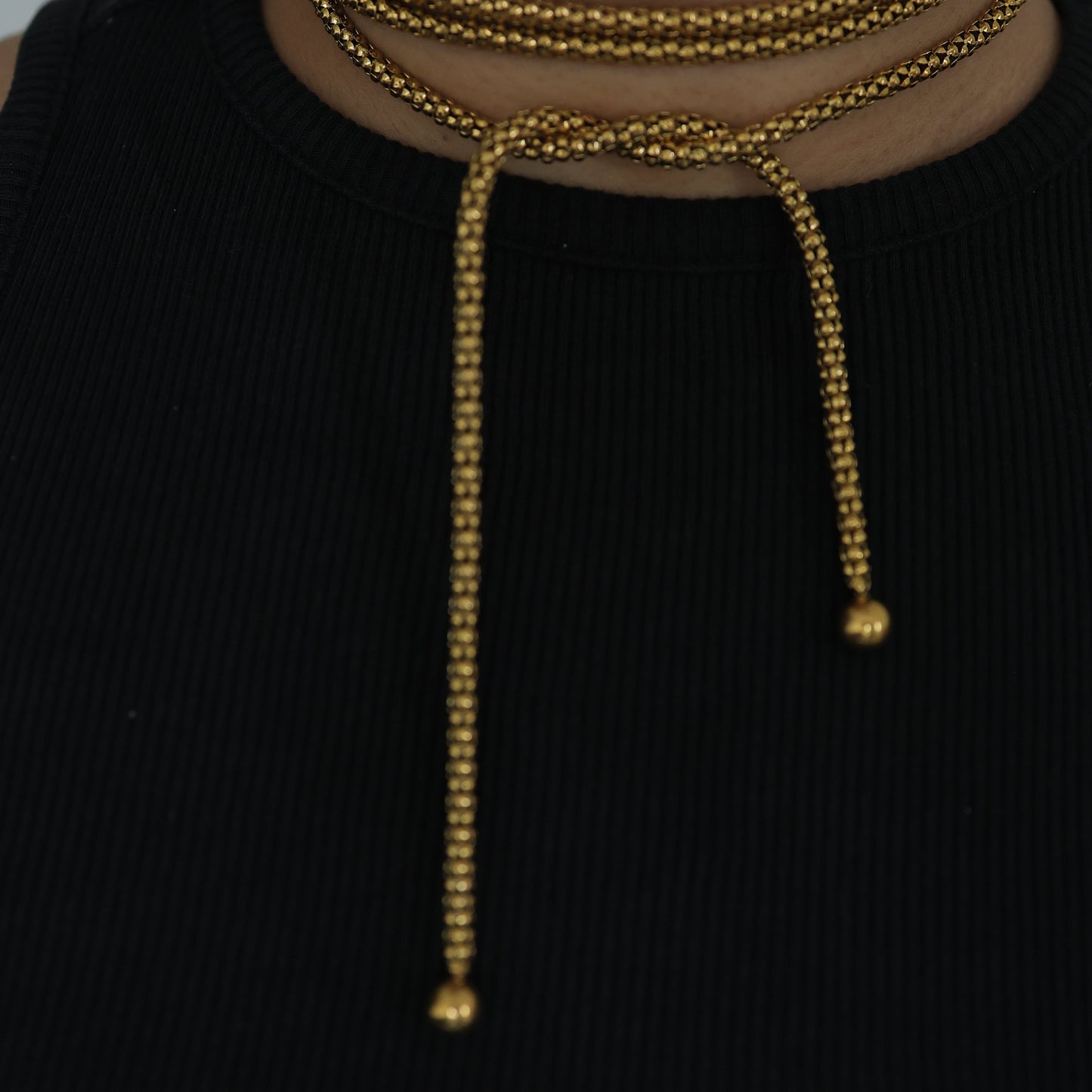 Solara Rope Lariat Necklace || DV173