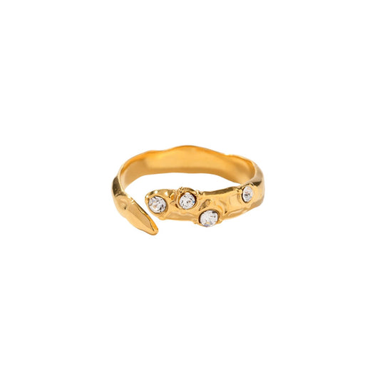 Nova Crystal Open Ring || DV202
