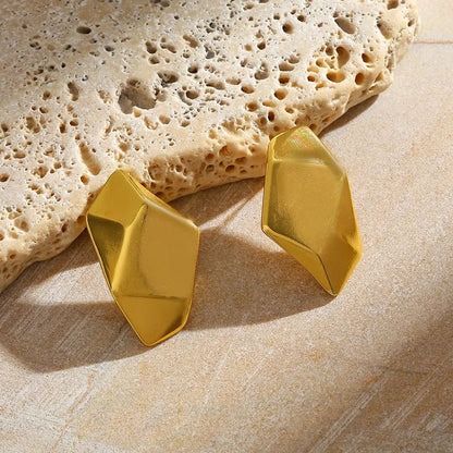 Orion Irregular Sculpted Studs || DV197