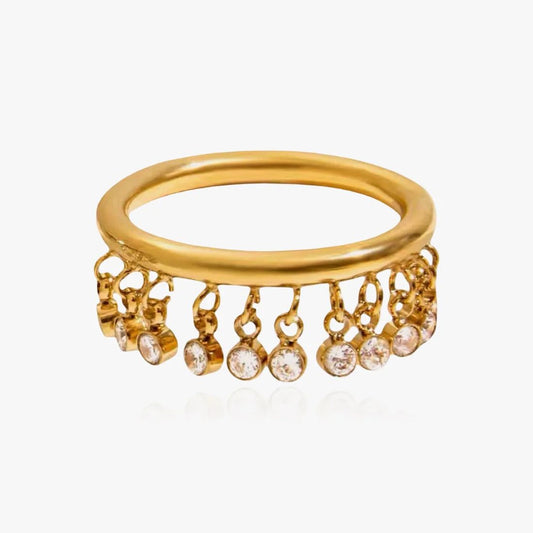 Dangle Charm Ring || DV204