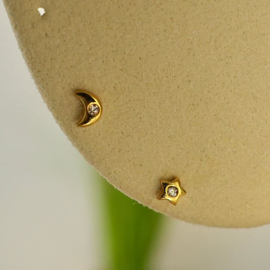 Celeste Charm Studs || DV507