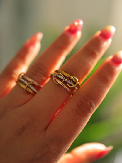 Infinite Glow Stack Ring || DV504