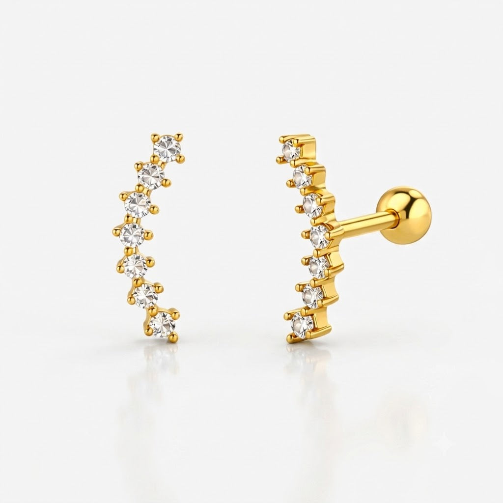 Divine Arc Studs || DV520